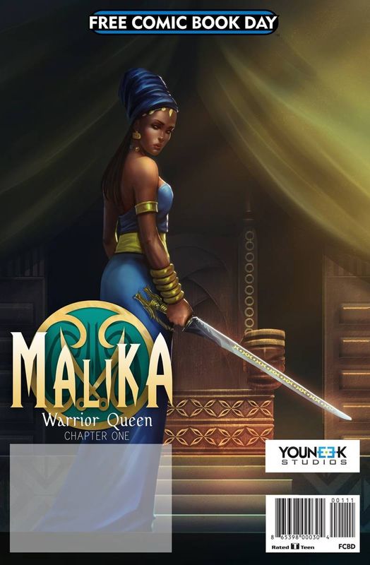 FCBD 2017 MALIKA WARRIOR QUEEN