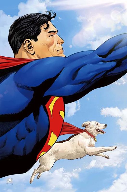 SUPERMAN UNLIMITED #7 CVR C DANIEL SAMPERE CARD STOCK VAR
