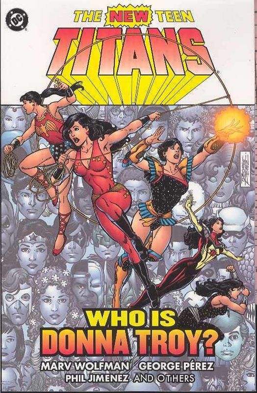 NEW TEEN TITANS WHO IS DONNA TROY TP