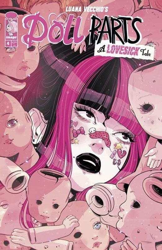 DOLL PARTS A LOVESICK TALE #4 (OF 4) CVR B LUANA VECCHIO DOLL HEADS VAR