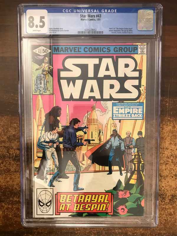 CGC 8,5 STAR WARS #43