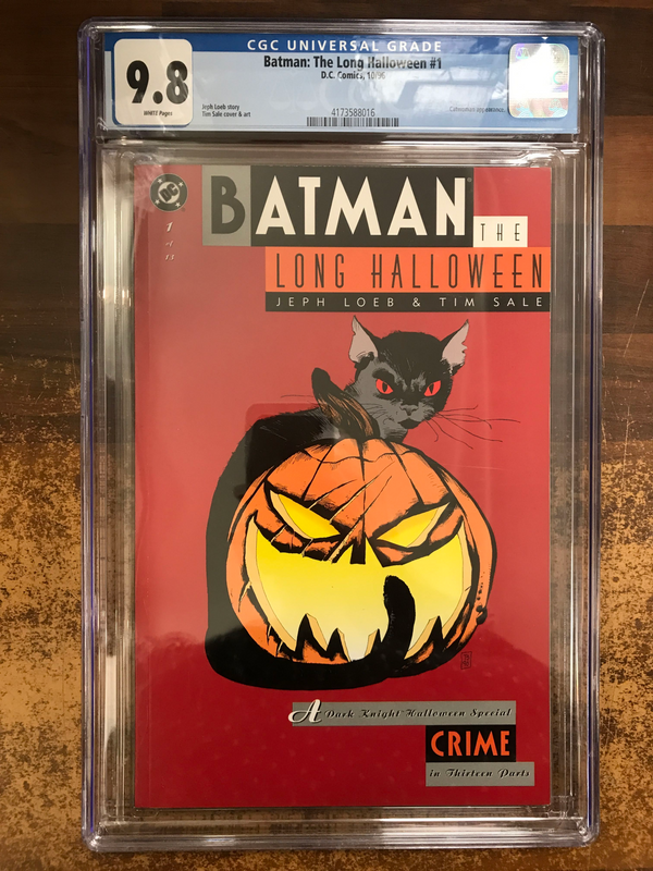 CGC 9,8 BATMAN THE LONG HALLOWEEN #1