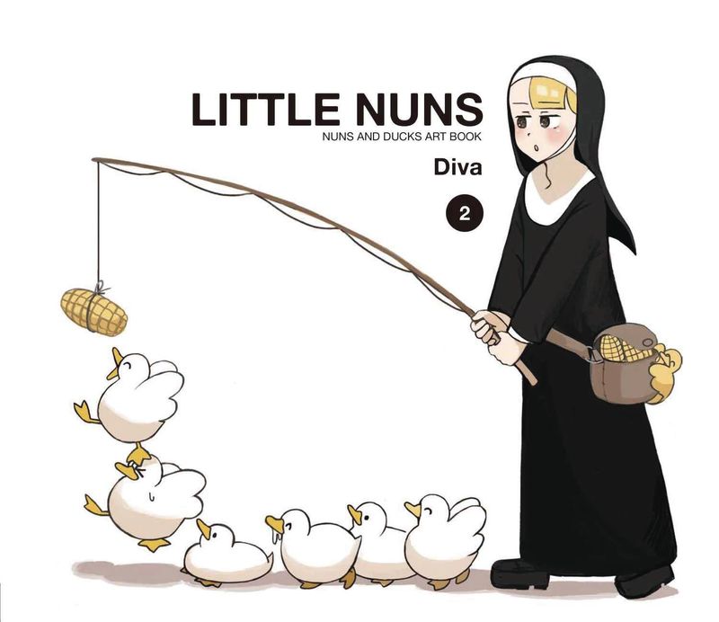 LITTLE NUNS TP VOL 02 NUNS AND DUCKS ART BOOK 