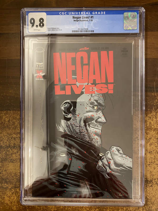 CGC 9,8 NEGAN LIVES #1