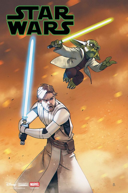 STAR WARS #7 BENGAL YODA , OBI-WAN JEDI KNIGHTS VARIANT