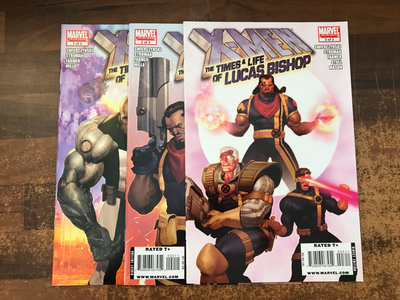X-Men The Times and Life of Lucas Bishop (2009 Marvel) #1-3 (complete)