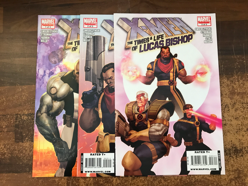 X-Men The Times and Life of Lucas Bishop (2009 Marvel) #1-3 (complete)