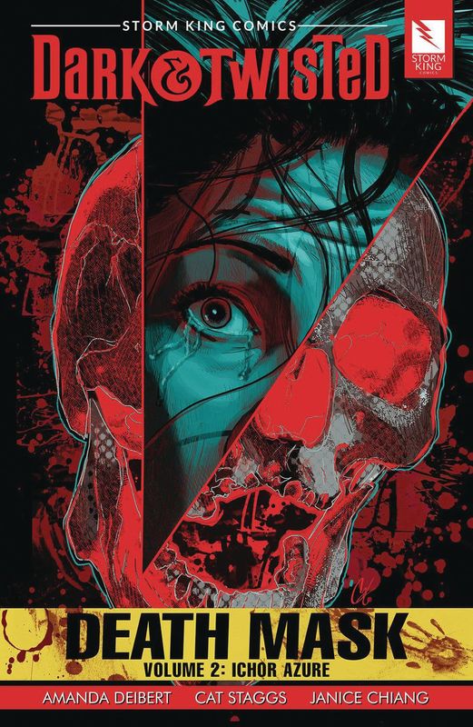 STORM KING DARK & TWISTED DEATH MASK GN VOL 02 ICHOR AZURE