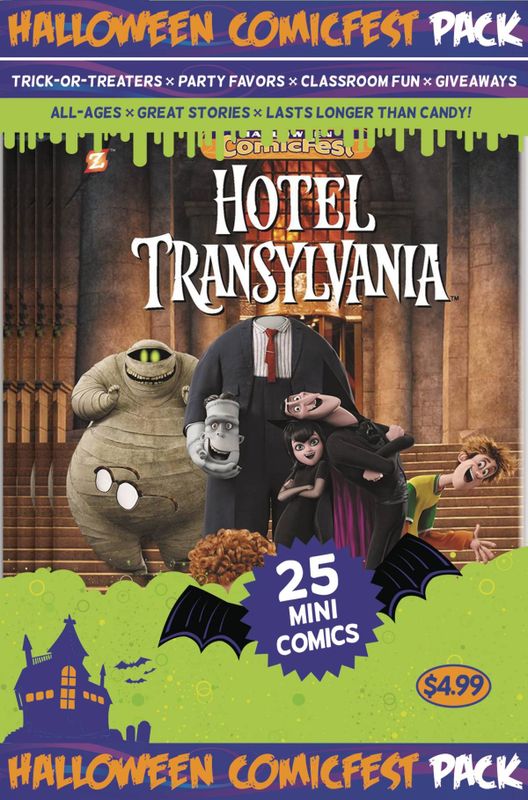 HCF 2017 HOTEL TRANSYLVANIA MINI COMIC