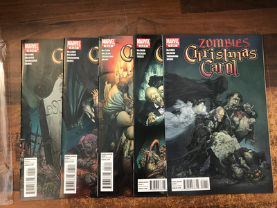 Zombies Christmas Carol (2011 Marvel) #1-5 (complete)