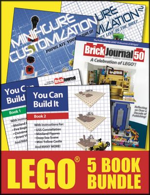 LEGO 5 BOOK BUNDLE