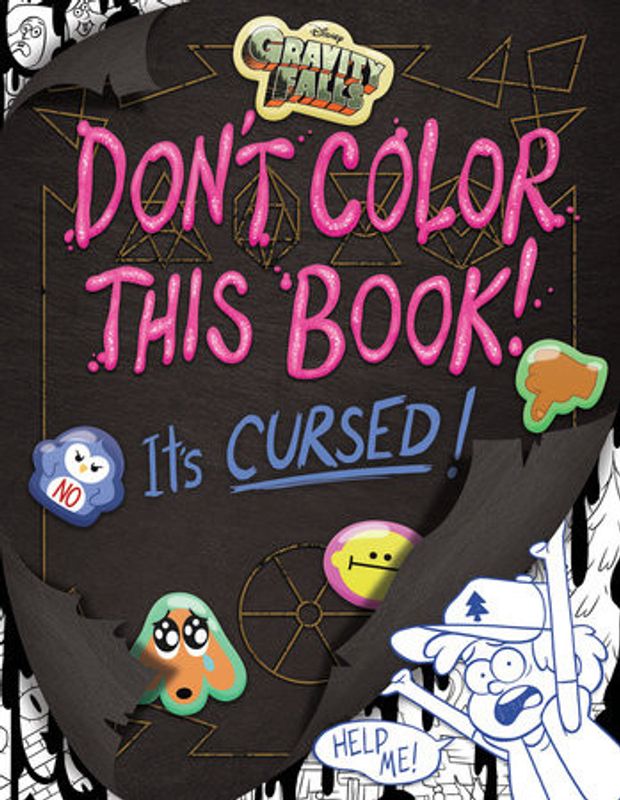 GRAVITY FALLS DONT COLOR THIS BOOK SC