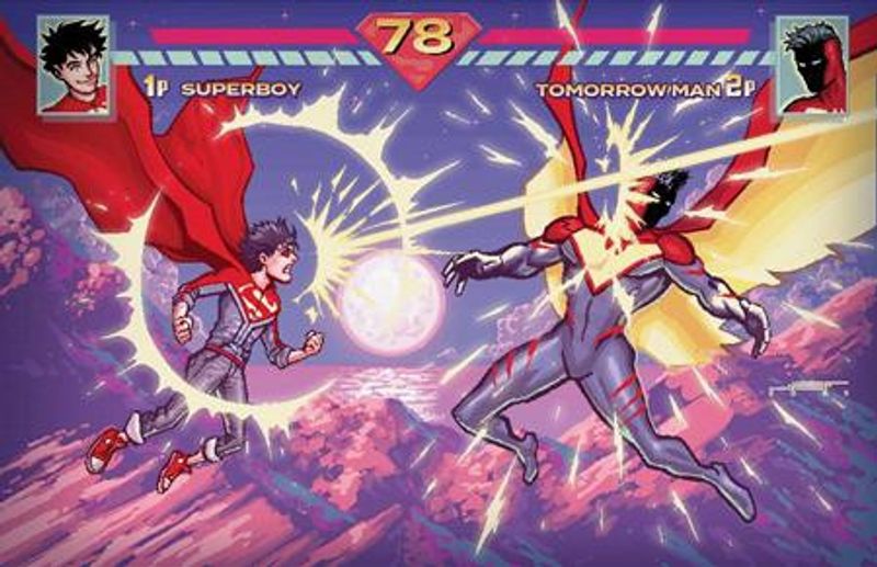 SUPERMAN UNLIMITED #14 CVR C JUAN FERREYRA CARD STOCK VAR (THE REIGN OF THE SUPERBOYS)