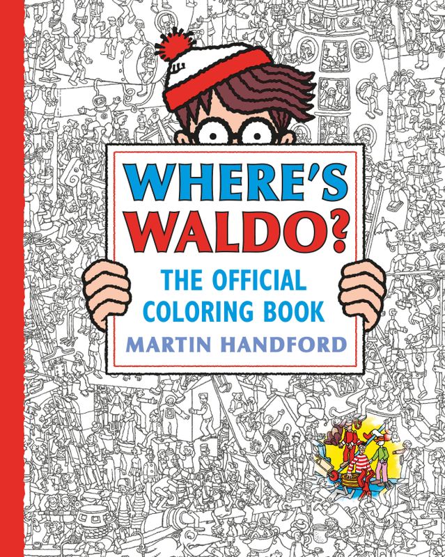 WHERE'S WALDO? THE OFFICIAL COLORING BOOK