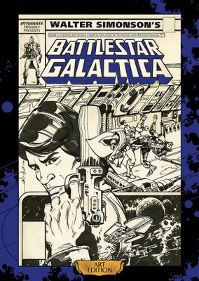 WALTER SIMONSON BATTLESTAR GALACTICA ART ED HC