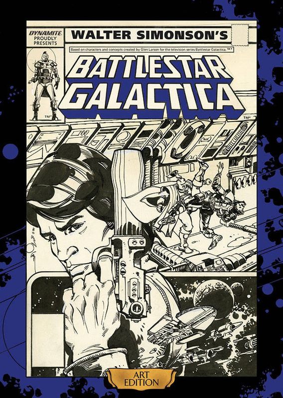 WALTER SIMONSON BATTLESTAR GALACTICA ART ED HC