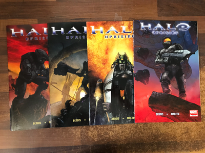 Halo Uprising (2007 Marvel) #1-4 (complete)