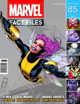 MARVEL FACT FILES #85 PIXIE COVER