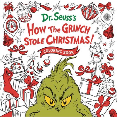 HOW THE GRINCH STOLE CHRISTMAS OFFICIAL COLORING BOOK SC