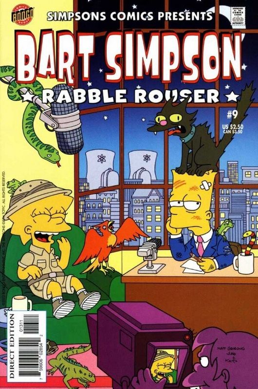 BART SIMPSON COMICS # 9