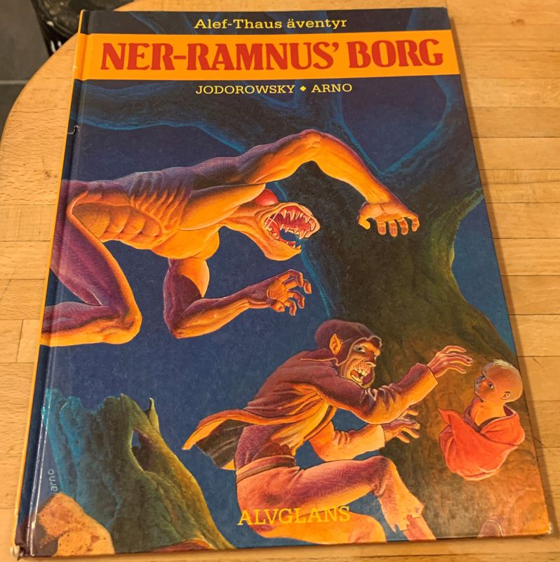 Alef-Thaus äventyr NER-RAMNUS BORG  HC