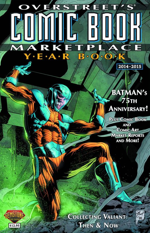 OVERSTREET COMIC BK MARKETPLACE YEARBOOK 2014 X-O MANOWAR CV