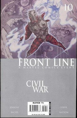 CIVIL WAR FRONT LINE #10 (OF 11)