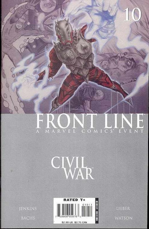 CIVIL WAR FRONT LINE #10 (OF 11)