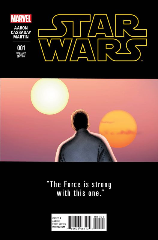 STAR WARS #1 CASSADAY TEASER VAR