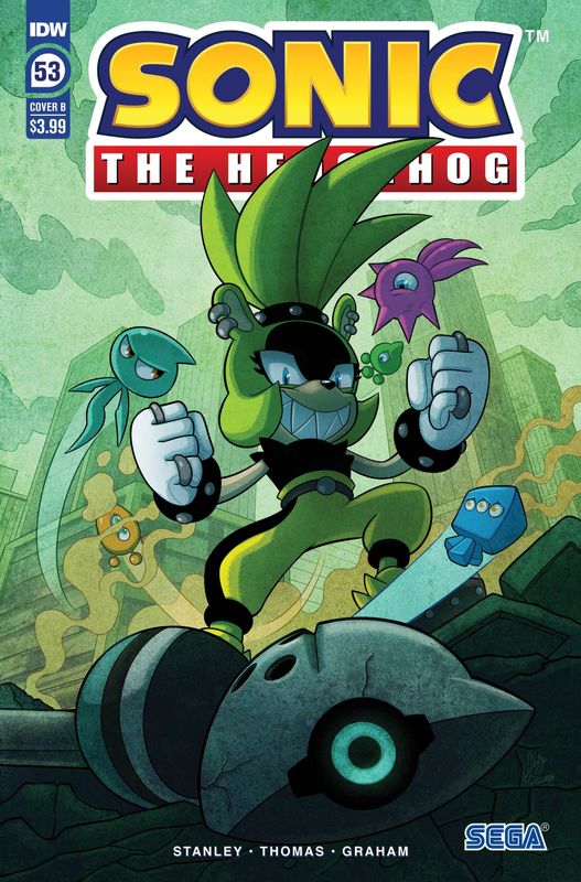 SONIC THE HEDGEHOG #53 CVR B BULMER