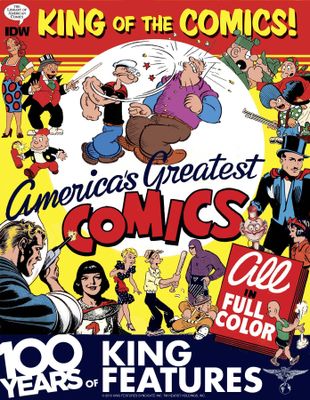 KING OF COMICS HC 100 YEARS KING FEATURES SYNDICATE