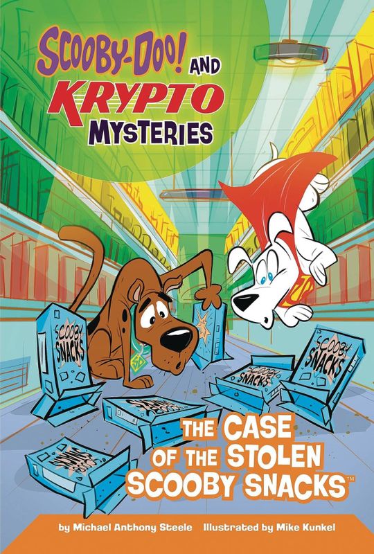 SCOOBY DOO & KRYPTO MYSTERIES SC CASE STOLEN SCOOBY SNACKS