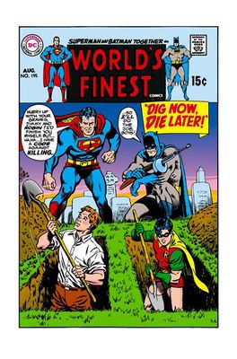 WORLDS FINEST COMICS #195 FACSIMILE EDITION CVR A CURT SWAN