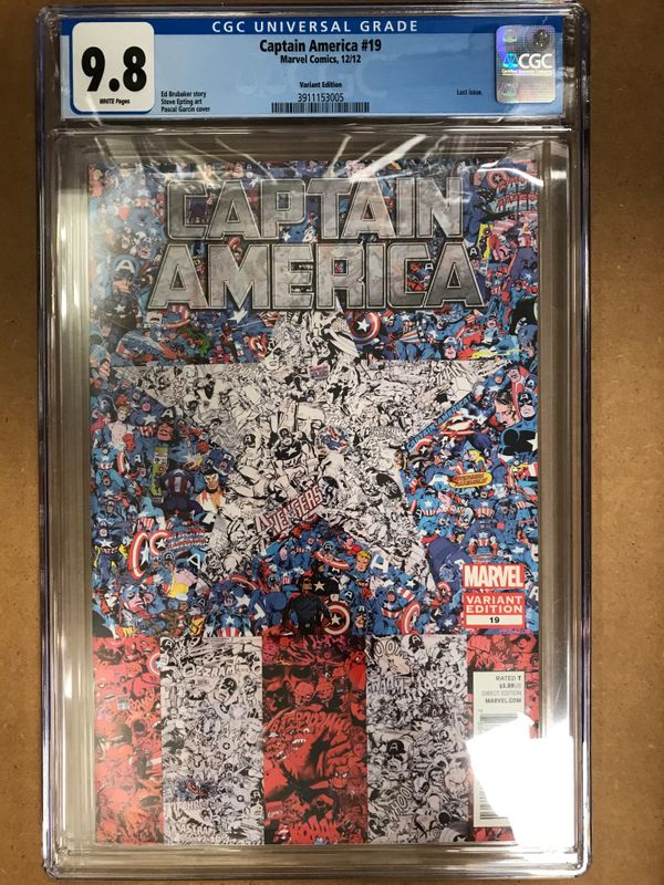 CGC 9,8 CAPTAIN AMERICA #19 VAR ED