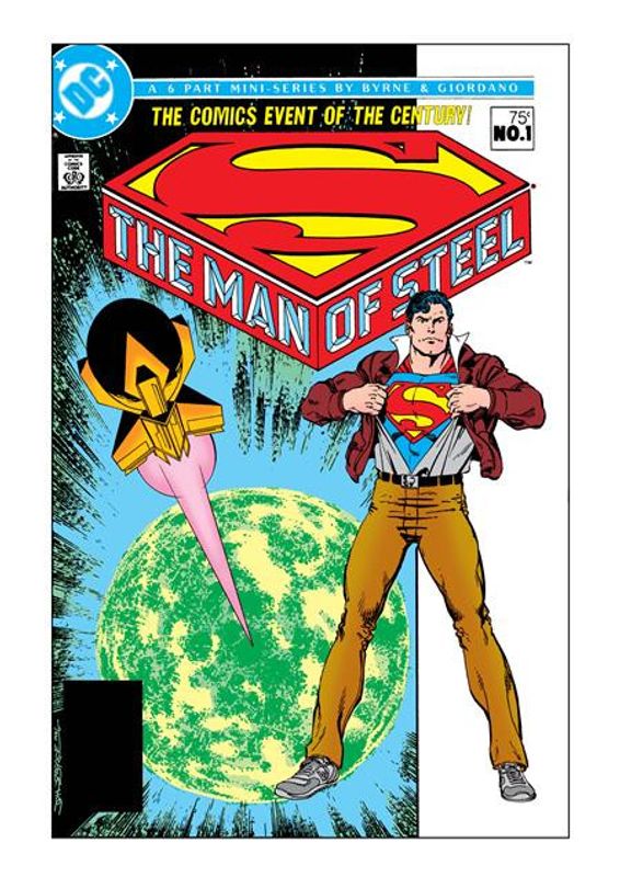 MAN OF STEEL #1 FACSIMILE EDITION CVR A JOHN BYRNE