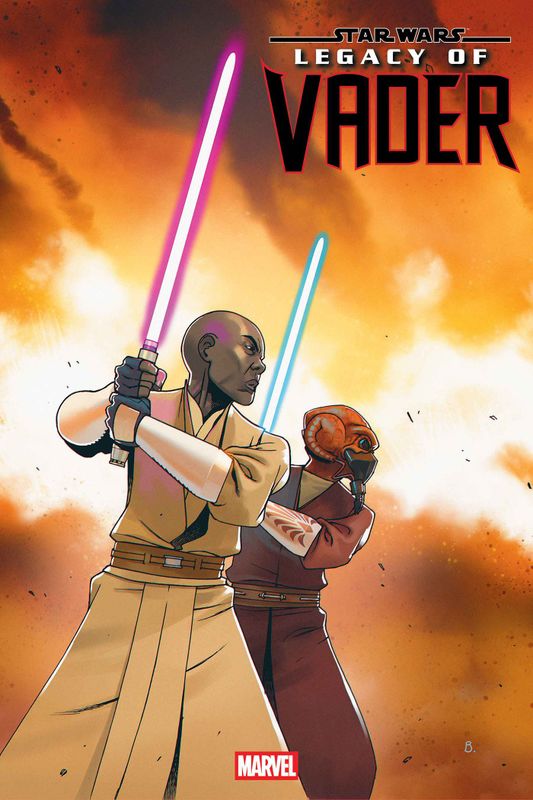 STAR WARS: LEGACY OF VADER #11 BENGAL PLO KOON , MACE WINDU JEDI KNIGHTS VARIANT