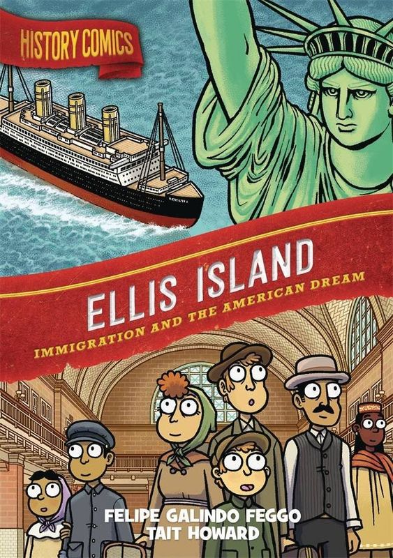 HISTORY COMICS ELLIS ISLAND GN