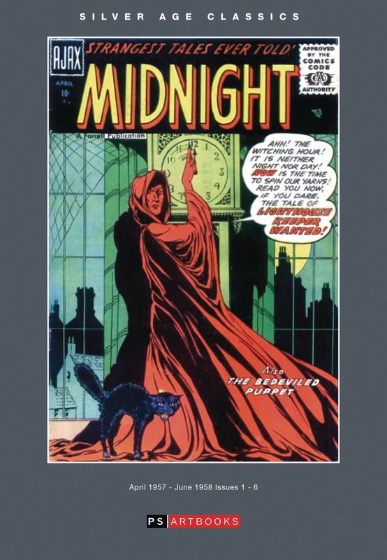 SILVER AGE CLASSIC MIDNIGHT COMICS HC VOL 01