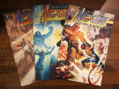Nexus Alien Justice (1992) #1-3 (complete)