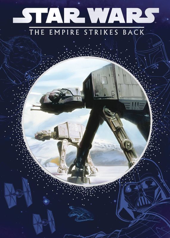STAR WARS EMPIRE STRIKES BACK STORYBOOK DIE CUT CVR