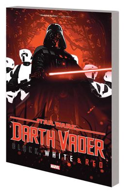 STAR WARS DARTH VADER BLACK WHITE & RED TP