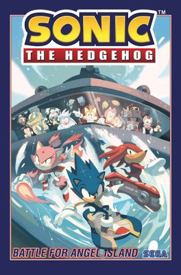 SONIC THE HEDGEHOG TP VOL 03 BATTLE FOR ANGEL ISLAND