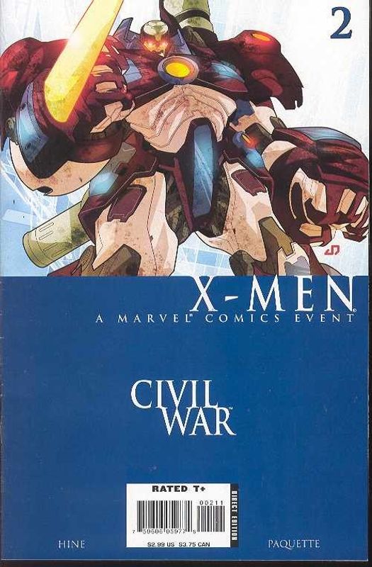 CIVIL WAR X-MEN #2 (OF 4)