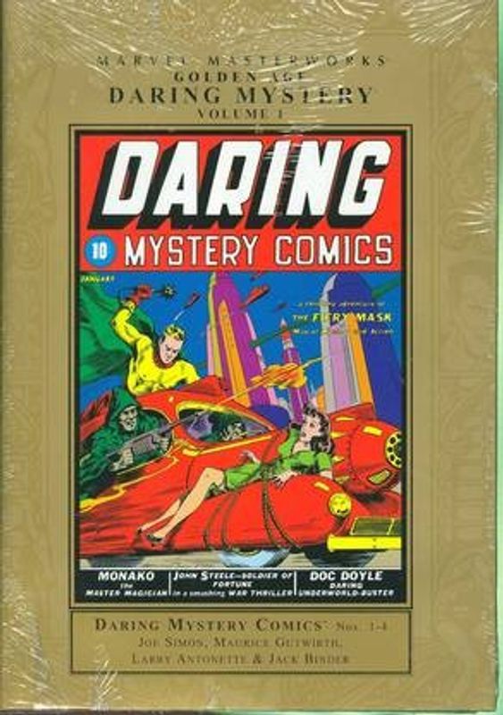 MMW GOLDEN AGE DARING MYSTERY HC VOL 01