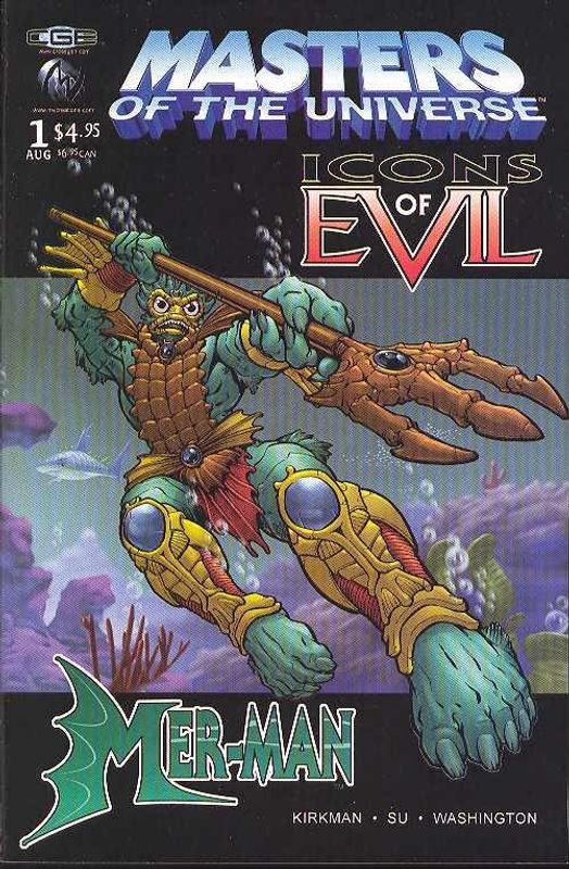 MASTERS OF THE UNIVERSE ICONS OF EVIL MER MAN #1