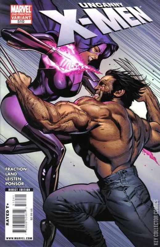 UNCANNY X-MEN #510 2ND PTG LAND VAR