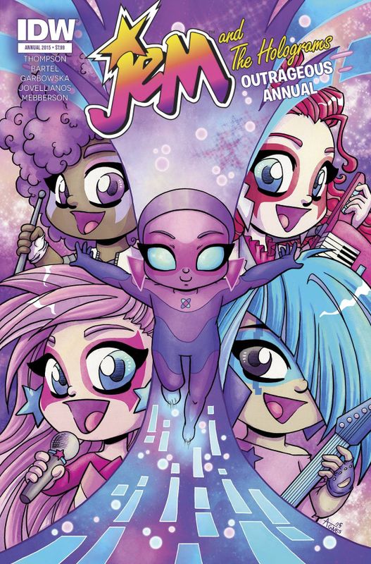 JEM & THE HOLOGRAMS OUTRAGEOUS ANNUAL #1