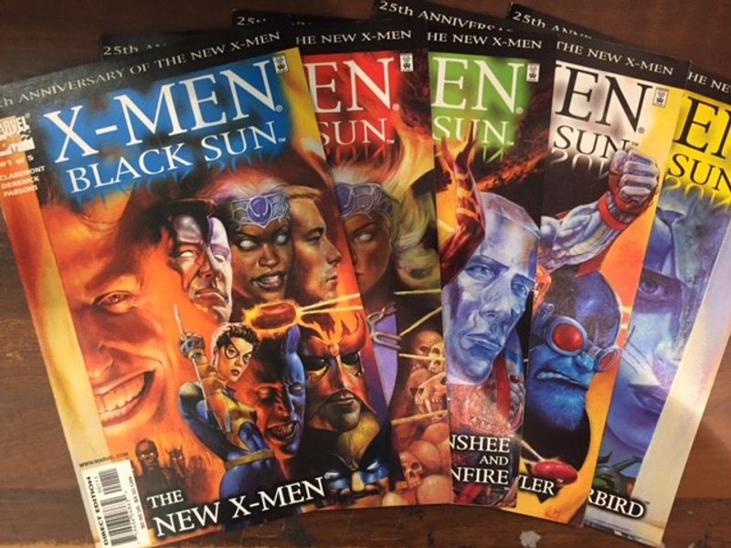 X-Men Black Sun (2000) #1-5 (complete)