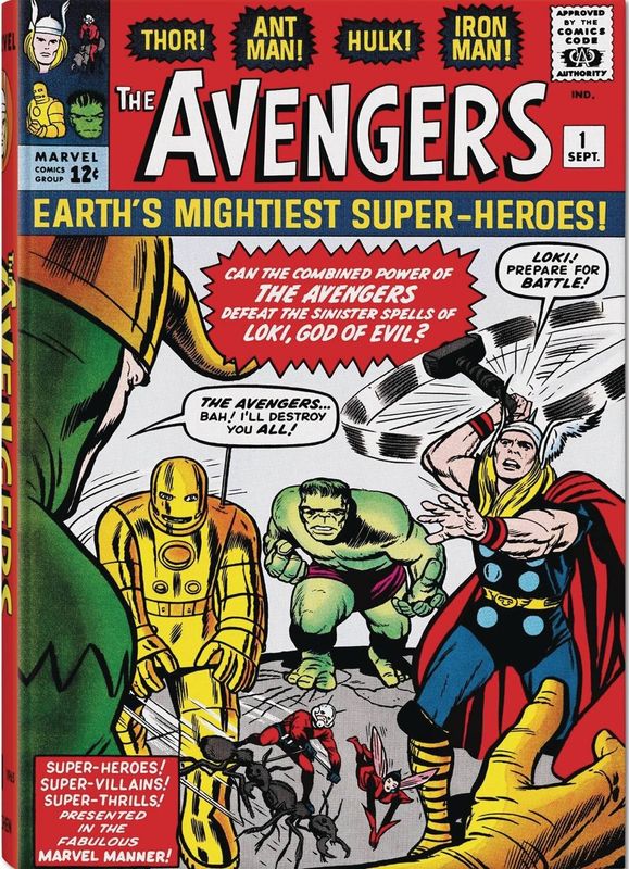 MARVEL COMICS LIBRARY HC AVENGERS 1963-1965