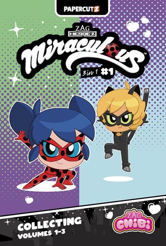 MIRACULOUS LADYBUG CHIBI 3 IN 1 TP VOL 01